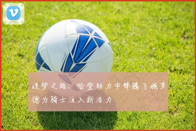 追梦之路：哈登助力中锋腾飞施罗德为骑士注入新活力